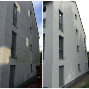 Fassadenreinigung ohne Gerüst: Wie ist das möglich?